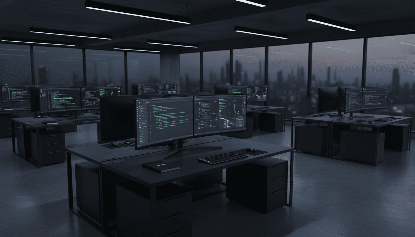 Modern development and design workspace